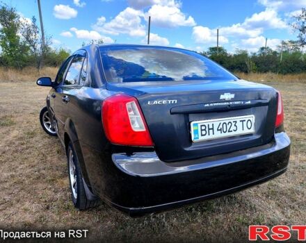 Черный Шевроле Лачетти, объемом двигателя 1.6 л и пробегом 0 тыс. км за 4700 $, фото 2 на Automoto.ua