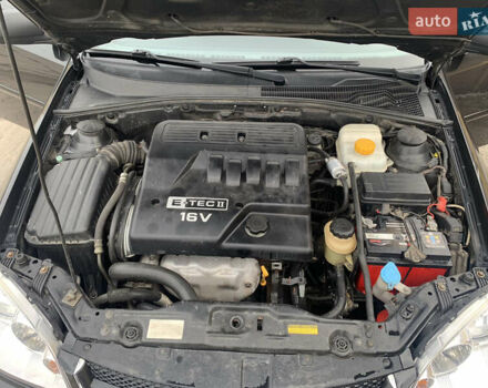 Черный Шевроле Лачетти, объемом двигателя 1.6 л и пробегом 174 тыс. км за 5500 $, фото 47 на Automoto.ua