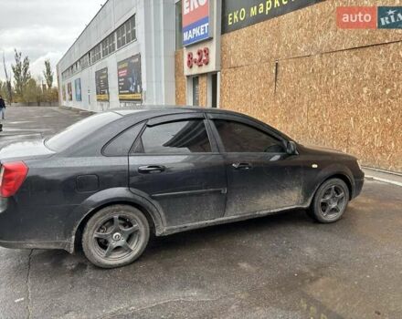 Черный Шевроле Лачетти, объемом двигателя 1.6 л и пробегом 230 тыс. км за 3900 $, фото 7 на Automoto.ua