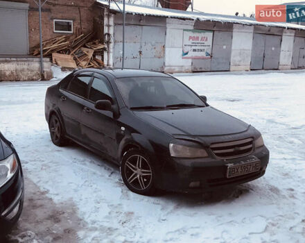 Чорний Шевроле Лачетті, об'ємом двигуна 1.8 л та пробігом 150 тис. км за 4500 $, фото 2 на Automoto.ua