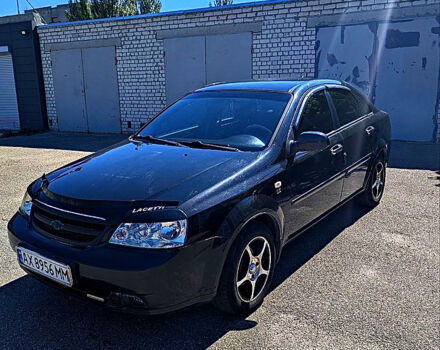 Черный Шевроле Лачетти, объемом двигателя 1.8 л и пробегом 318 тыс. км за 3800 $, фото 2 на Automoto.ua