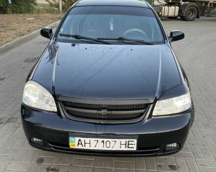Черный Шевроле Лачетти, объемом двигателя 1.8 л и пробегом 200 тыс. км за 3800 $, фото 1 на Automoto.ua