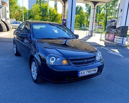 Черный Шевроле Лачетти, объемом двигателя 1.6 л и пробегом 240 тыс. км за 3650 $, фото 1 на Automoto.ua
