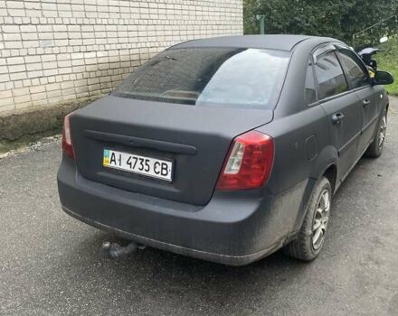 Черный Шевроле Лачетти, объемом двигателя 1.6 л и пробегом 302 тыс. км за 3900 $, фото 2 на Automoto.ua