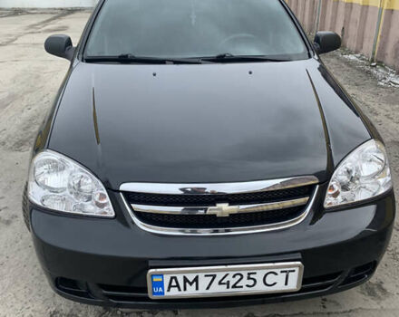 Черный Шевроле Лачетти, объемом двигателя 1.6 л и пробегом 174 тыс. км за 5500 $, фото 1 на Automoto.ua