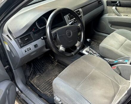 Черный Шевроле Лачетти, объемом двигателя 1.8 л и пробегом 159 тыс. км за 3500 $, фото 8 на Automoto.ua