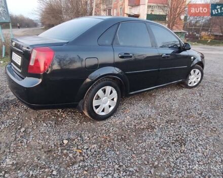 Черный Шевроле Лачетти, объемом двигателя 1.8 л и пробегом 244 тыс. км за 4200 $, фото 7 на Automoto.ua