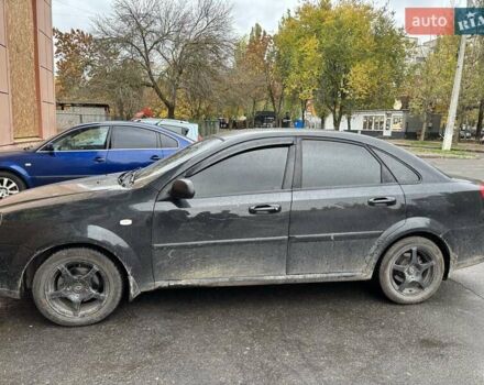 Черный Шевроле Лачетти, объемом двигателя 1.6 л и пробегом 230 тыс. км за 3900 $, фото 5 на Automoto.ua