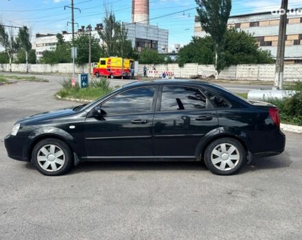 Черный Шевроле Лачетти, объемом двигателя 1.8 л и пробегом 226 тыс. км за 3490 $, фото 1 на Automoto.ua