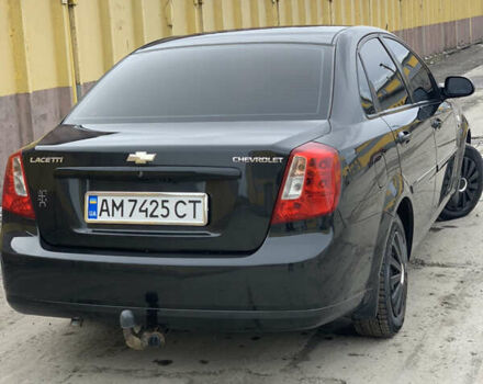 Черный Шевроле Лачетти, объемом двигателя 1.6 л и пробегом 174 тыс. км за 5500 $, фото 56 на Automoto.ua