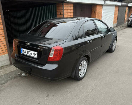 Черный Шевроле Лачетти, объемом двигателя 1.6 л и пробегом 285 тыс. км за 2999 $, фото 2 на Automoto.ua