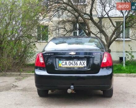 Черный Шевроле Лачетти, объемом двигателя 1.6 л и пробегом 120 тыс. км за 6500 $, фото 12 на Automoto.ua