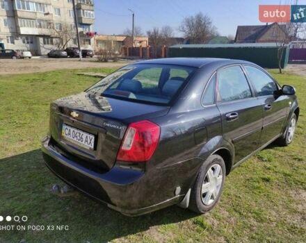 Черный Шевроле Лачетти, объемом двигателя 1.6 л и пробегом 120 тыс. км за 6500 $, фото 6 на Automoto.ua