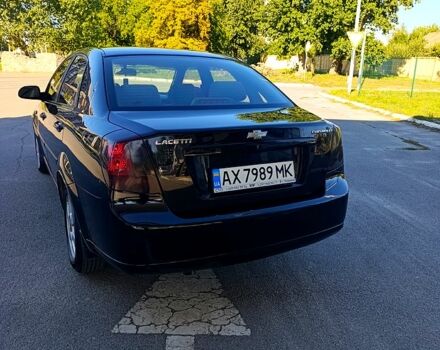 Черный Шевроле Лачетти, объемом двигателя 1.6 л и пробегом 240 тыс. км за 3650 $, фото 3 на Automoto.ua