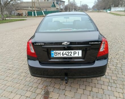 Черный Шевроле Лачетти, объемом двигателя 1.8 л и пробегом 197 тыс. км за 4350 $, фото 4 на Automoto.ua