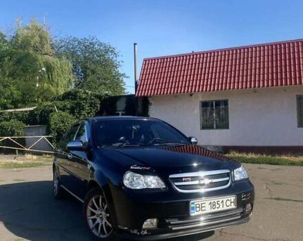 Черный Шевроле Лачетти, объемом двигателя 1.6 л и пробегом 156 тыс. км за 6100 $, фото 1 на Automoto.ua