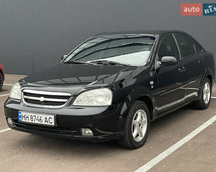 Черный Шевроле Лачетти, объемом двигателя 1.8 л и пробегом 170 тыс. км за 4400 $, фото 1 на Automoto.ua