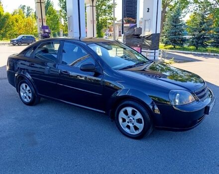 Черный Шевроле Лачетти, объемом двигателя 1.6 л и пробегом 240 тыс. км за 3650 $, фото 5 на Automoto.ua