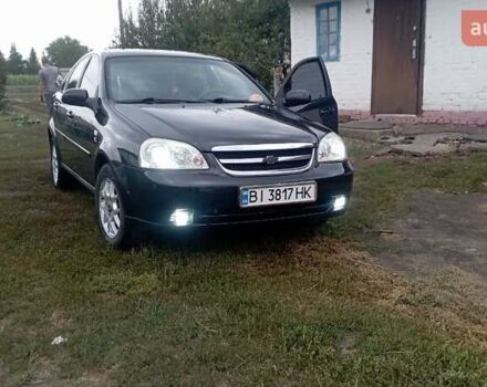 Чорний Шевроле Лачетті, об'ємом двигуна 1.8 л та пробігом 215 тис. км за 5200 $, фото 2 на Automoto.ua