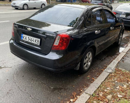Черный Шевроле Лачетти, объемом двигателя 1.8 л и пробегом 200 тыс. км за 4800 $, фото 1 на Automoto.ua