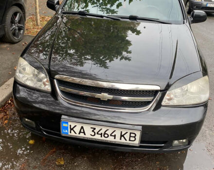 Черный Шевроле Лачетти, объемом двигателя 1.8 л и пробегом 200 тыс. км за 4800 $, фото 4 на Automoto.ua