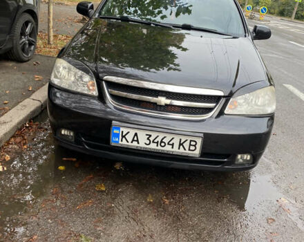 Черный Шевроле Лачетти, объемом двигателя 1.8 л и пробегом 200 тыс. км за 4800 $, фото 3 на Automoto.ua