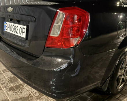 Черный Шевроле Лачетти, объемом двигателя 1.8 л и пробегом 296 тыс. км за 5300 $, фото 3 на Automoto.ua