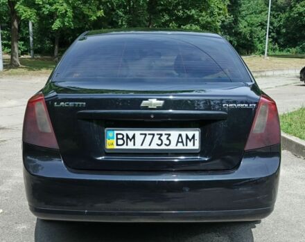 Черный Шевроле Лачетти, объемом двигателя 1.8 л и пробегом 190 тыс. км за 4999 $, фото 2 на Automoto.ua
