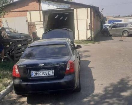 Черный Шевроле Лачетти, объемом двигателя 1.8 л и пробегом 185 тыс. км за 4999 $, фото 3 на Automoto.ua