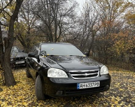 Черный Шевроле Лачетти, объемом двигателя 1.6 л и пробегом 190 тыс. км за 4000 $, фото 3 на Automoto.ua
