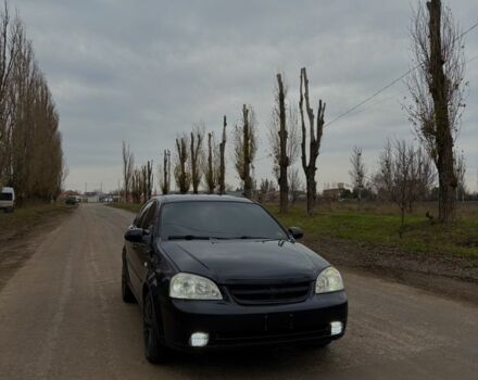 Черный Шевроле Лачетти, объемом двигателя 1.6 л и пробегом 190 тыс. км за 4000 $, фото 2 на Automoto.ua