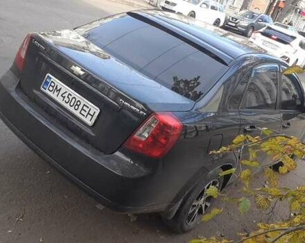 Черный Шевроле Лачетти, объемом двигателя 1.8 л и пробегом 185 тыс. км за 4999 $, фото 6 на Automoto.ua