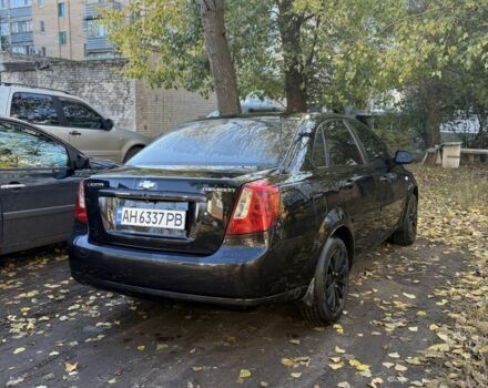 Черный Шевроле Лачетти, объемом двигателя 1.6 л и пробегом 190 тыс. км за 4000 $, фото 6 на Automoto.ua
