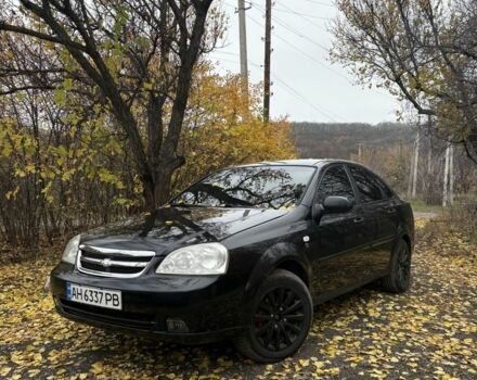 Черный Шевроле Лачетти, объемом двигателя 1.6 л и пробегом 190 тыс. км за 4000 $, фото 4 на Automoto.ua