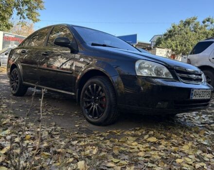 Черный Шевроле Лачетти, объемом двигателя 1.6 л и пробегом 190 тыс. км за 4000 $, фото 5 на Automoto.ua