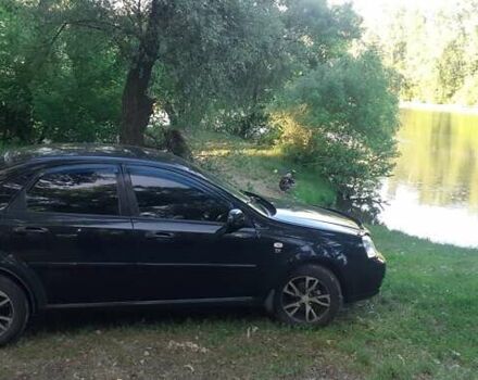 Черный Шевроле Лачетти, объемом двигателя 1.8 л и пробегом 185 тыс. км за 4999 $, фото 5 на Automoto.ua