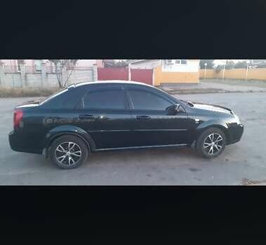 Черный Шевроле Лачетти, объемом двигателя 1.8 л и пробегом 185 тыс. км за 4999 $, фото 1 на Automoto.ua