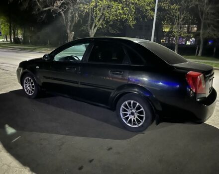 Черный Шевроле Лачетти, объемом двигателя 1.6 л и пробегом 62 тыс. км за 6058 $, фото 2 на Automoto.ua