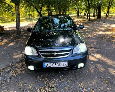 Черный Шевроле Лачетти, объемом двигателя 1.6 л и пробегом 179 тыс. км за 5300 $, фото 3 на Automoto.ua