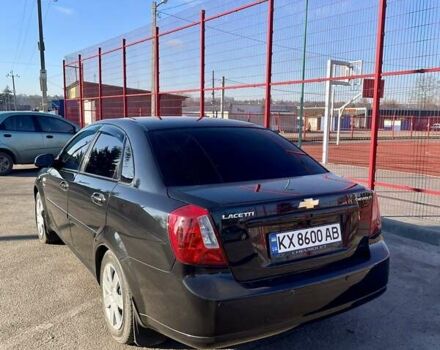 Черный Шевроле Лачетти, объемом двигателя 1.8 л и пробегом 193 тыс. км за 6150 $, фото 5 на Automoto.ua