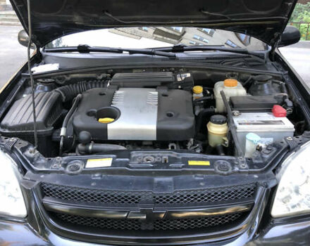 Черный Шевроле Лачетти, объемом двигателя 1.8 л и пробегом 153 тыс. км за 6000 $, фото 2 на Automoto.ua