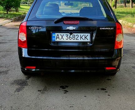 Черный Шевроле Лачетти, объемом двигателя 1.8 л и пробегом 176 тыс. км за 3500 $, фото 4 на Automoto.ua