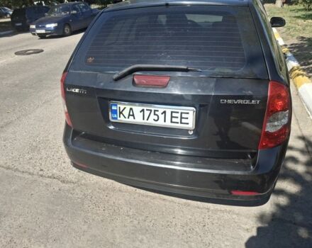 Черный Шевроле Лачетти, объемом двигателя 1.8 л и пробегом 300 тыс. км за 3000 $, фото 2 на Automoto.ua