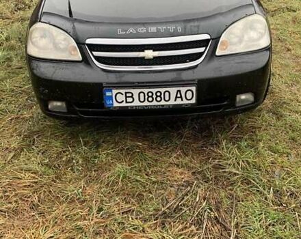 Черный Шевроле Лачетти, объемом двигателя 1.8 л и пробегом 235 тыс. км за 3300 $, фото 2 на Automoto.ua