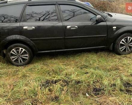 Черный Шевроле Лачетти, объемом двигателя 1.8 л и пробегом 235 тыс. км за 3300 $, фото 4 на Automoto.ua