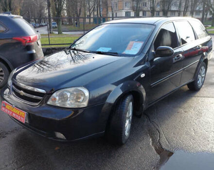 Черный Шевроле Лачетти, объемом двигателя 1.8 л и пробегом 257 тыс. км за 4200 $, фото 6 на Automoto.ua