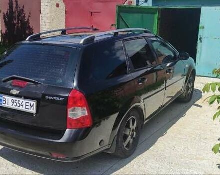 Черный Шевроле Лачетти, объемом двигателя 1.8 л и пробегом 195 тыс. км за 4000 $, фото 2 на Automoto.ua