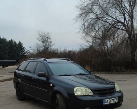 Черный Шевроле Лачетти, объемом двигателя 1.6 л и пробегом 283 тыс. км за 2999 $, фото 2 на Automoto.ua
