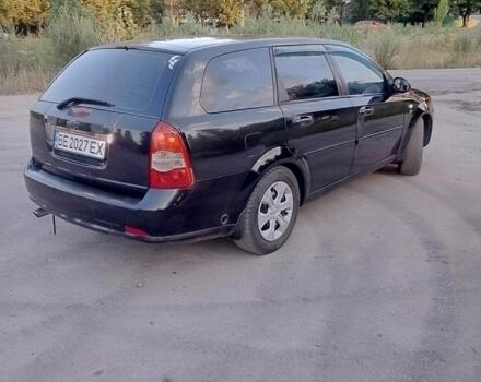 Черный Шевроле Лачетти, объемом двигателя 1.8 л и пробегом 300 тыс. км за 3300 $, фото 4 на Automoto.ua