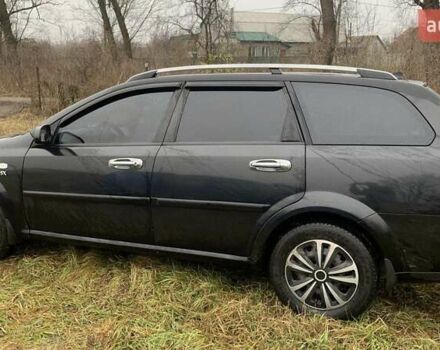 Черный Шевроле Лачетти, объемом двигателя 1.8 л и пробегом 235 тыс. км за 3300 $, фото 3 на Automoto.ua